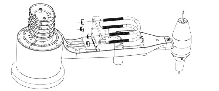 TESA WS14CN Professional Weather Station with Solar Powered 3