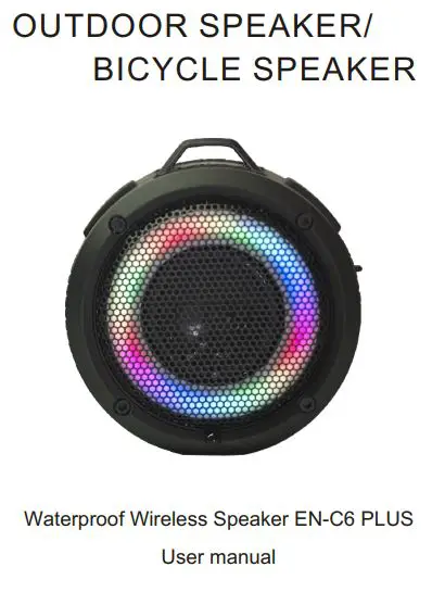 Shenzhen Hanruike Technology EN-C6PLUS Outdoor Speaker User Manual