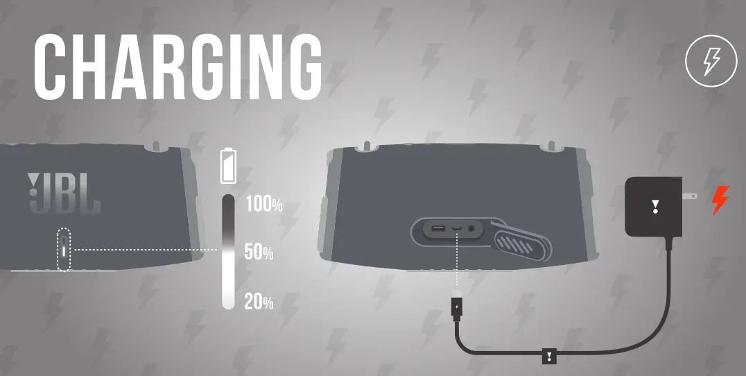 JBL Xtreme 3 Charging