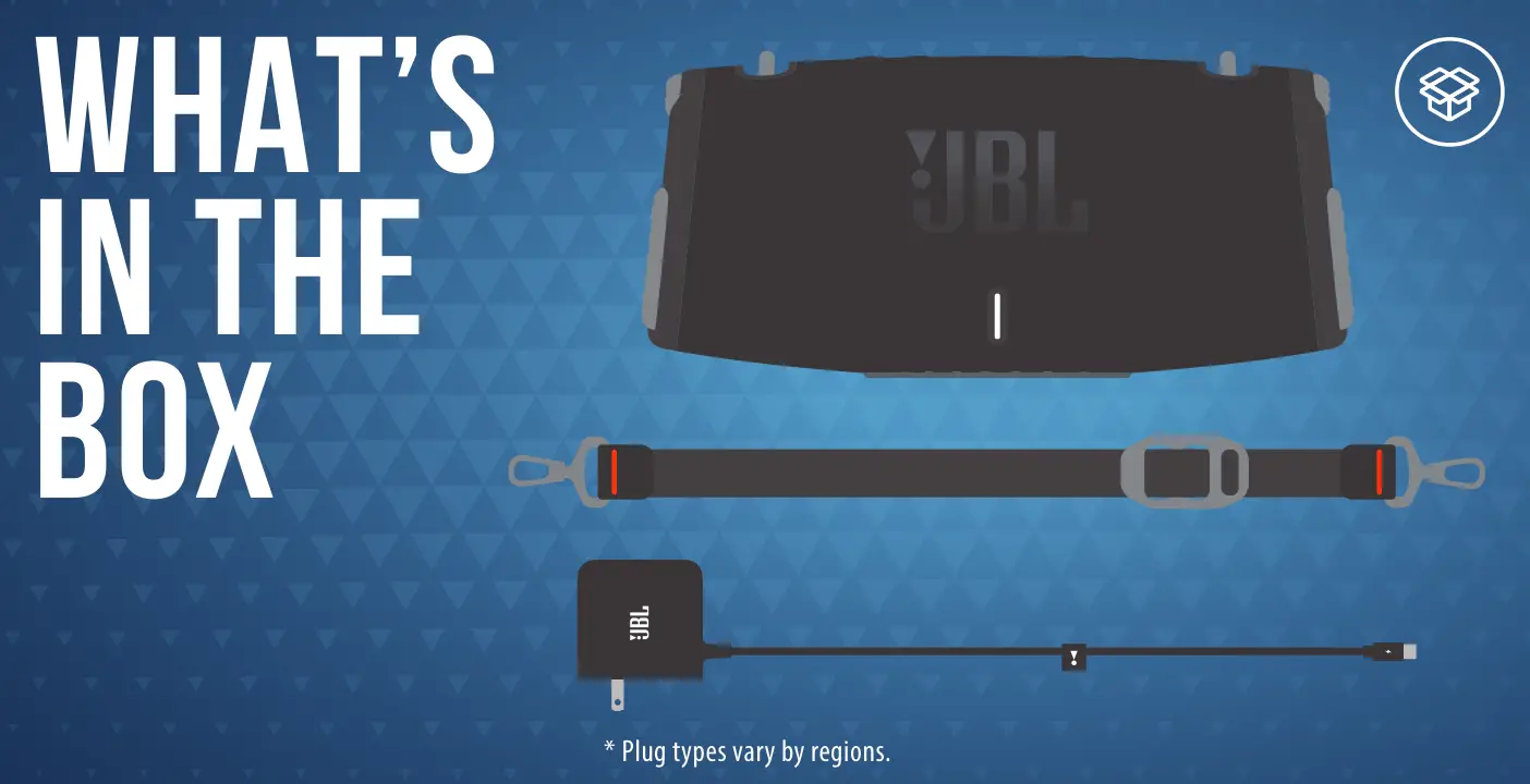 JBL Xtreme 3 Box Content