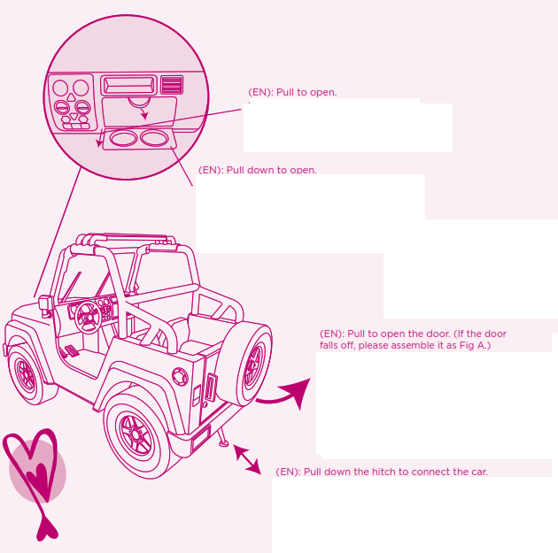 our generation OG Off Roader 4x4 Vehicle for 18 Inch Dolls - fig 3