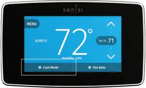 sensi Touch Smart Thermostat - BASIC FUNCTIONALITY 1