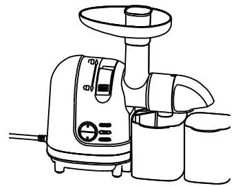 H Koenig hsx16 Slow Horizontal Juicer - figure 13