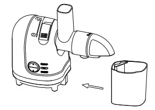 H Koenig hsx16 Slow Horizontal Juicer - figure 7