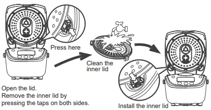SPT RC-1808 Multifunction 10-Cup Rice Cooker-fig9