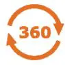 360 degree icon