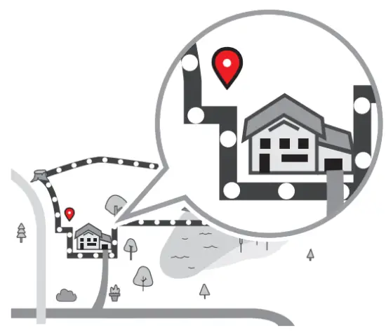 SpotOn GPS Fence Dog Collar Fence - Keep the house inside the fence