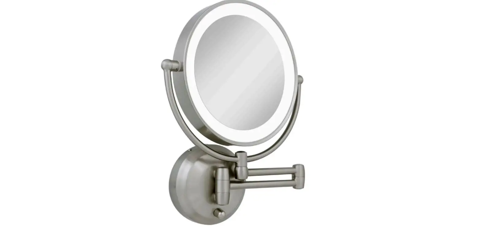 Zadro 10x1x Led Lighted Wall Mount Mirror Next Generation Instruction Manual