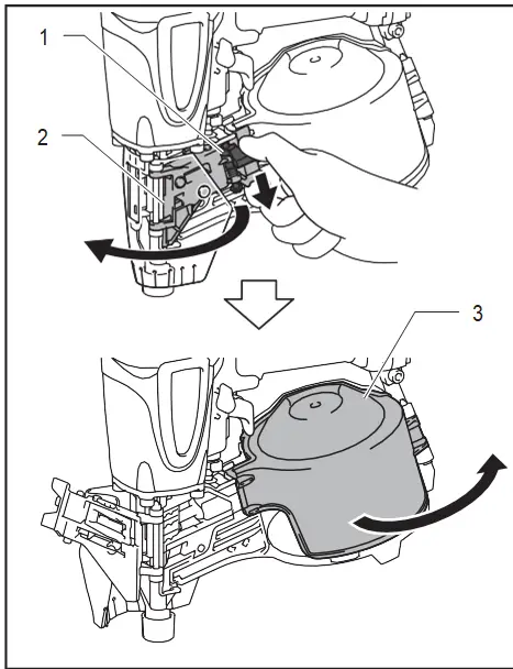 makita AN613 Pneumatic Coil Nailer 13