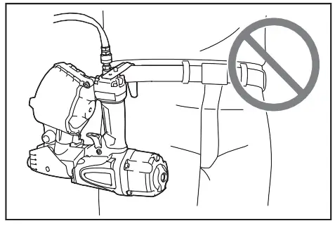 makita AN613 Pneumatic Coil Nailer 8