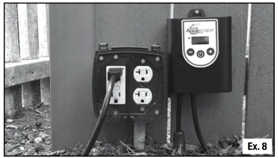 Aquascape SLD Series SLD 2000 5000 Adjustable Flow Pond Pump - RECEIVER SETUP