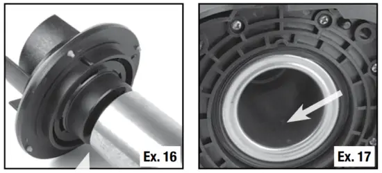 Aquascape SLD Series SLD 2000 5000 Adjustable Flow Pond Pump - pump flange