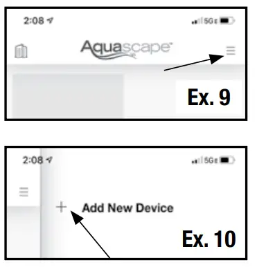 Aquascape SLD Series SLD 2000 5000 Adjustable Flow Pond Pump - upper right