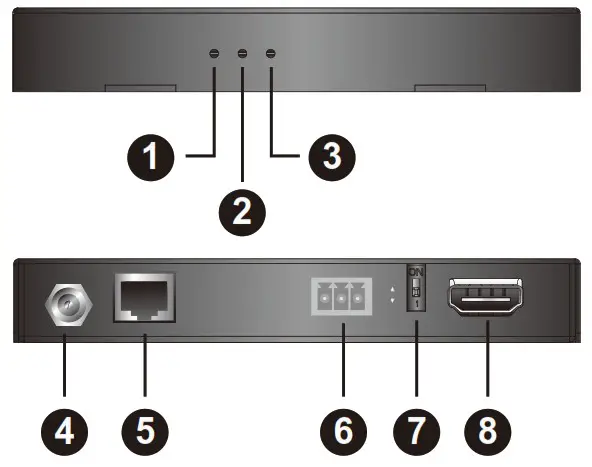 ATEN VE1830 True 4K HDMI HDBaseT-Lite Extender - Hardware Overview