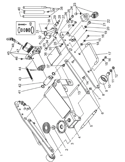 Clarke-CTJ2500QLGB-TONNE-2.5-TROLLEY-JACK-fig-7