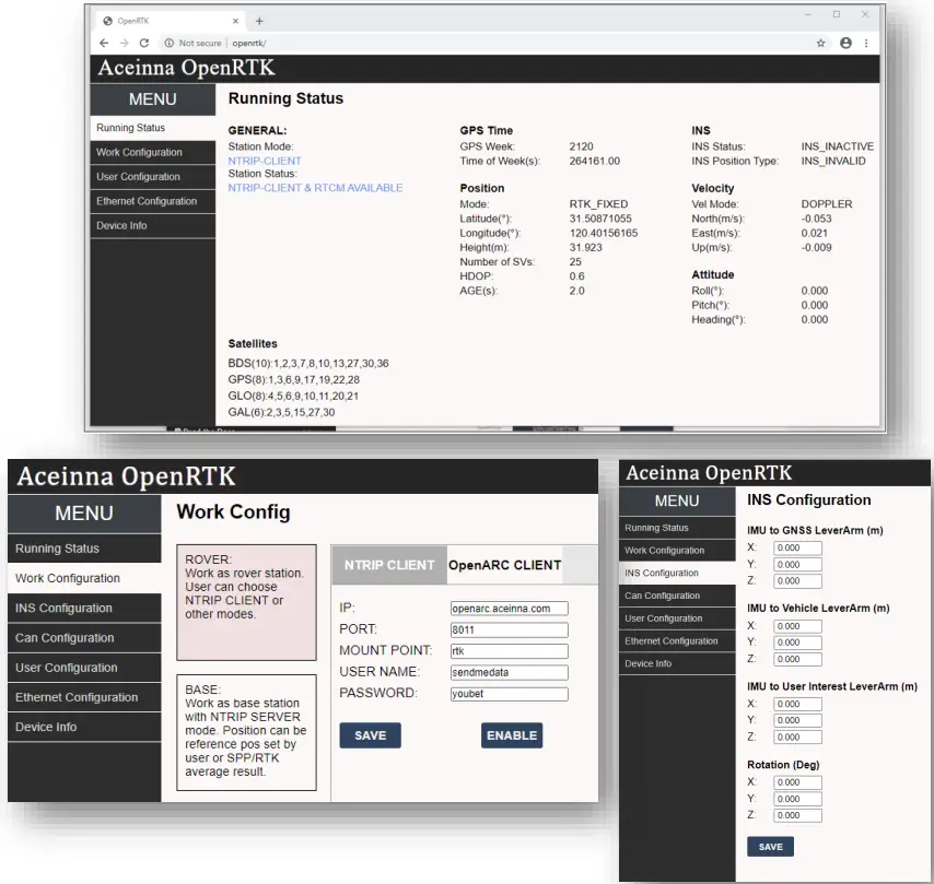 ACEINNA OpenRTK330 Evaluation Kit - app 8