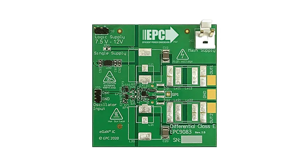 Epc2019c Class-e Wireless Power Amplifier User Manual