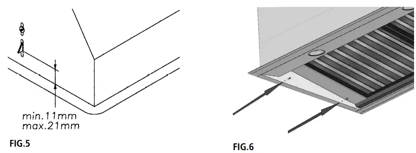 caple ST853 Storm Built-Under Hood - 4