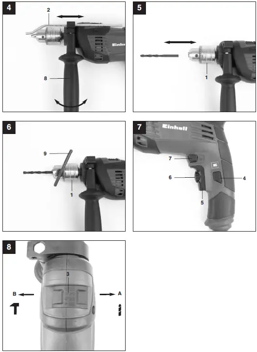 Einhell TH-ID 1000 E Hammer Drill-fig2