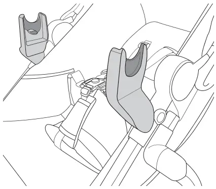 BURLEY-960201-Solstice-Eur-oCar-Seat-Adapter-PRODUCT