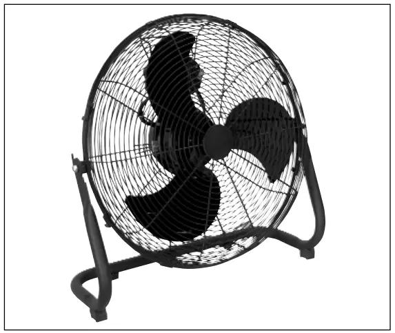 SEALEY HVF16 Industrial High Velocity Fans - fig 1