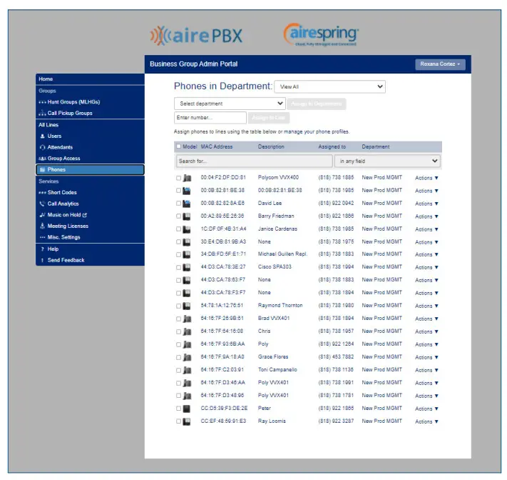 airespring SIPT54W Yealink Prime Business Phone - Fig 1