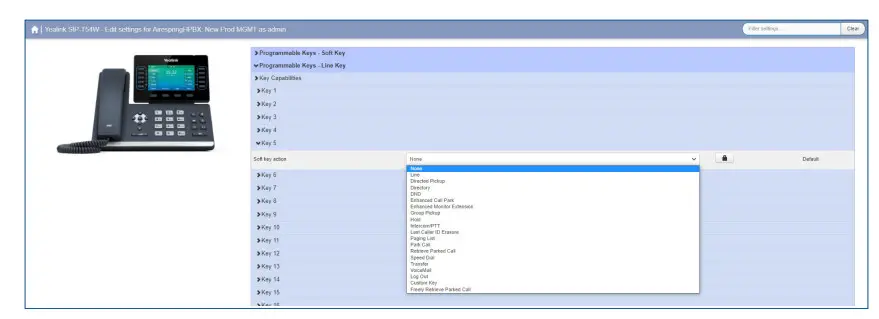 airespring SIP-T54W Yealink Prime Business Phone - Fig 5