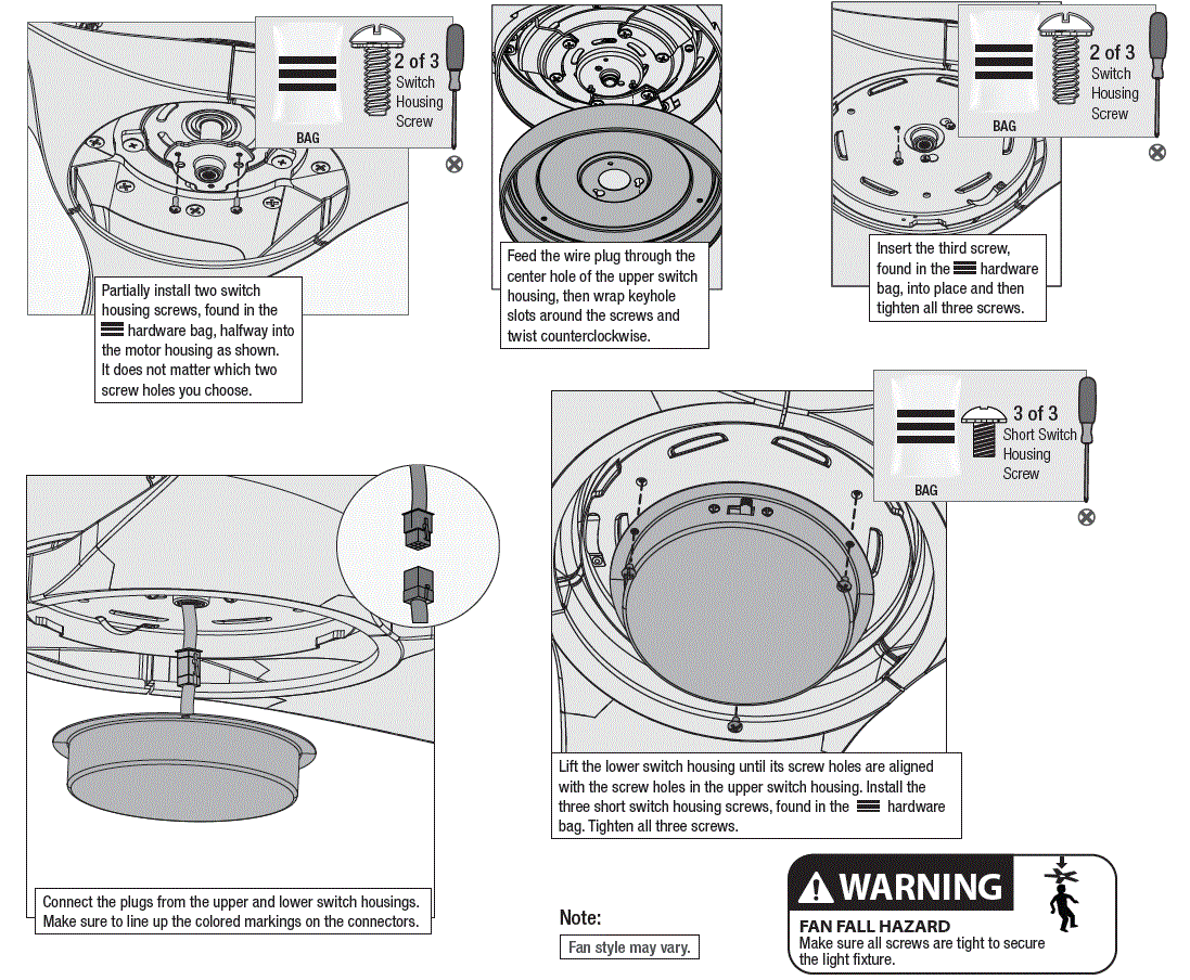 Hunter 51583 Flat Matte Black Gallegos FIG 15