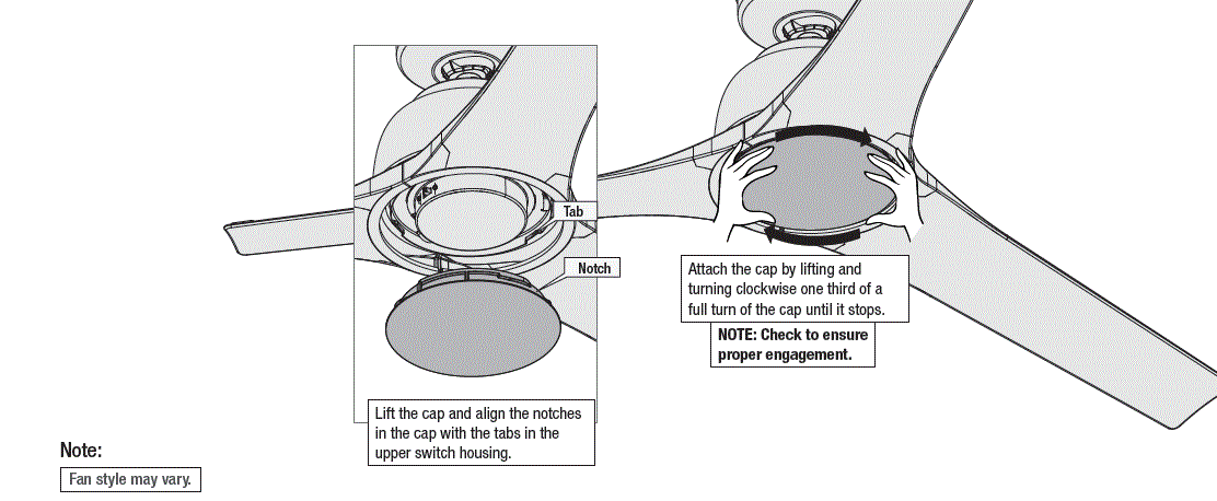 Hunter 51583 Flat Matte Black Gallegos FIG 16