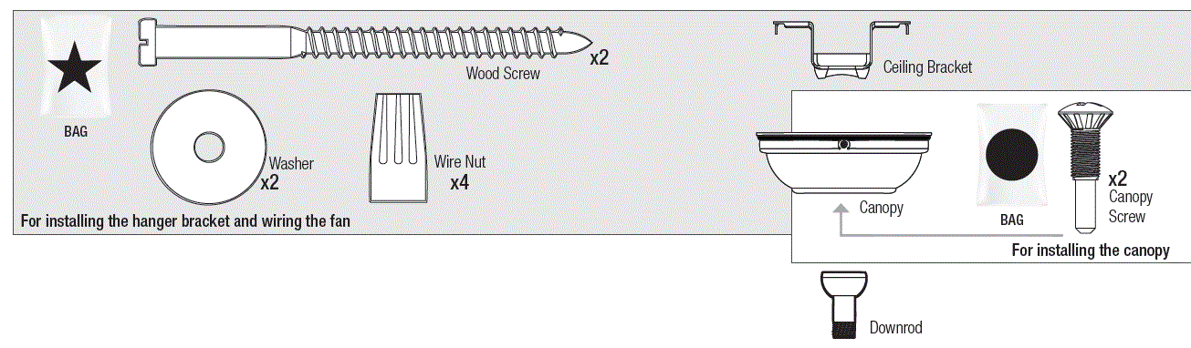 Hunter 51583 Flat Matte Black Gallegos FIG 2