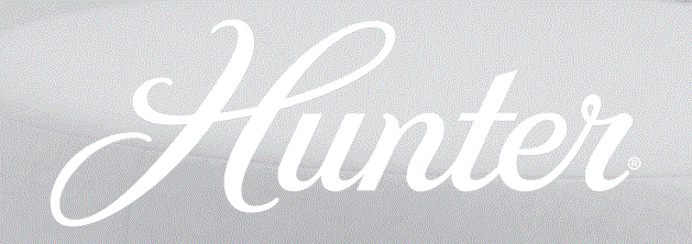 Hunter 51583 Flat Matte Black Gallegos LOGO