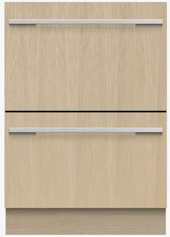 FISHER PAYKEL DD24DI9N Integrated Double Dish Drawer Dishwasher