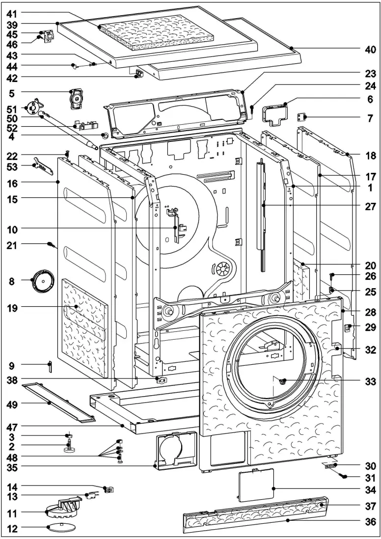 Miele W 5965 Washing Machine A1