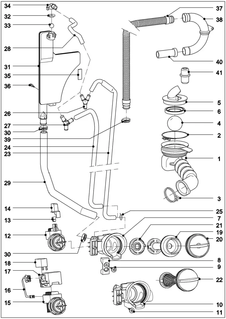 Miele W 5965 Washing Machine A6