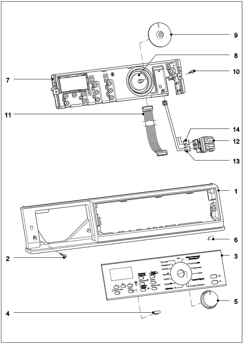 Miele W 5965 Washing Machine A8