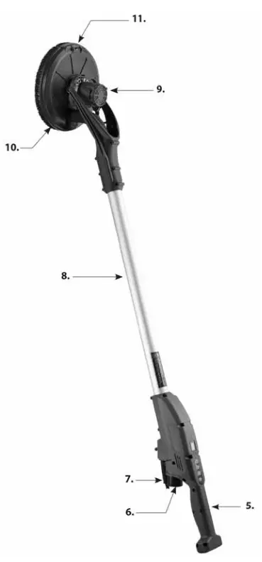 STORCH Spider 2800 L Wall and Ceiling Sander - General Safety Rules