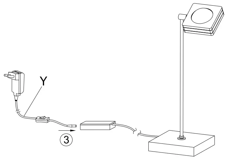 Paul Neuhaus 4461-55 Q FISHEYE LED Table Light - 5