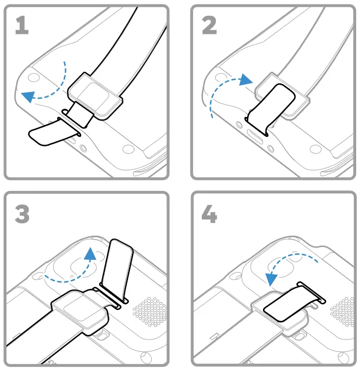 Honeywell ScanPal EDA56 Mobile Computer - install hand sharp