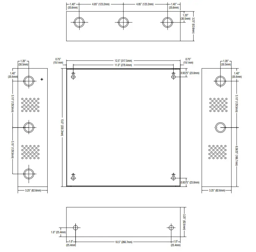 Altronix ALTV615DC8UL CCTV Camera and Accessory Power Supply - Figure 1