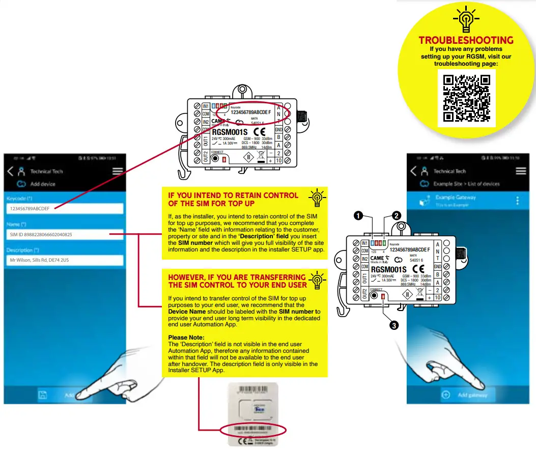 CAME BKV2000P Sliding Gate Kit - Fig 10