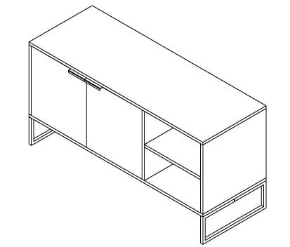 Anmytek-Stockholm-Media-Console-TV-Stand-with-Doors-FIG-10