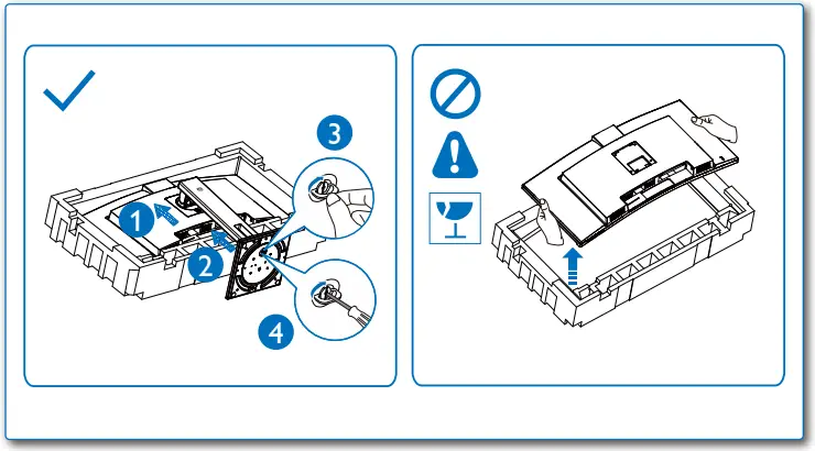 PHILIPS Monitor Curved Ultra Wide LCD Monitor B 01