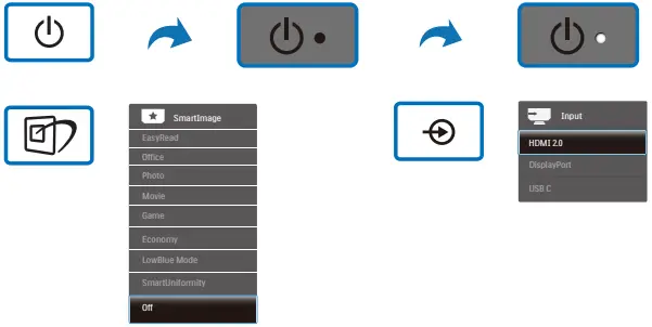 PHILIPS Monitor Curved Ultra Wide LCD Monitor B 06B