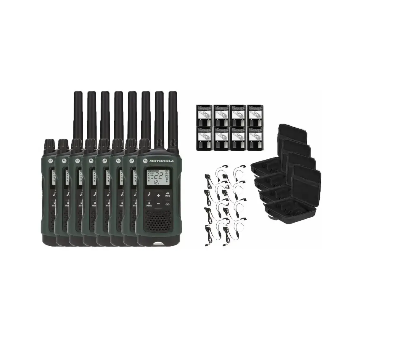 Motorola ‎t465-8pk Two-way Radios Instruction Guide