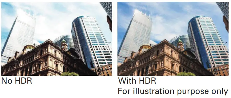 Pioneer VSX-LX104(B) 7.2-ch Network - HDR Dynamic Range Expansion Image