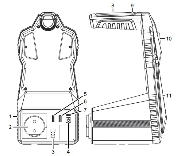 VOLTCRAFT 1200A 5 in 1 Quick Start System - Figure 1