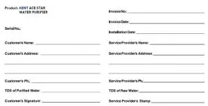 FIG 13 Installation Report