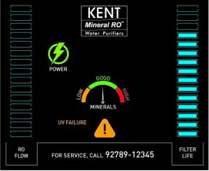 FIG 26 UV Lamp Failure or LED Failure