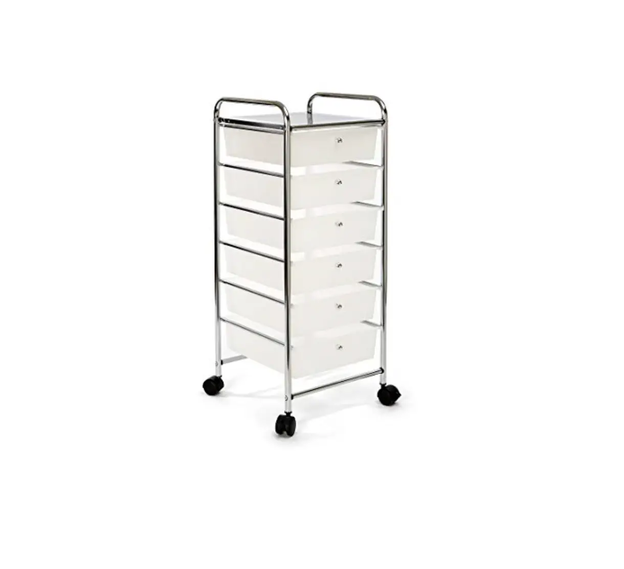 Seville Classics Web915 Large 6-drawer Storage Bin Organizer Cart Instruction Manual