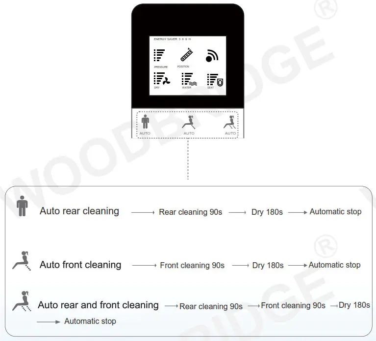 WOODBRIDGE BID 01 Remote Control - Auto function